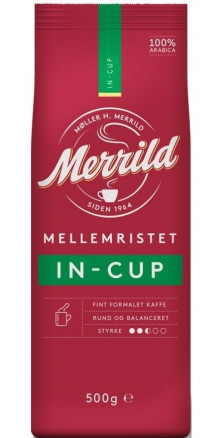 Merrild in Cup - Kawa mielona 500g - (Lavazza )