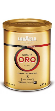 Lavazza Qualita Oro - Kawa mielona 250g - Puszka