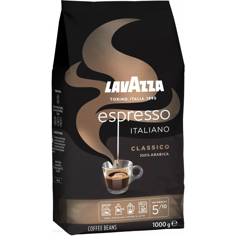 Lavazza Espresso - Kawa ziarnista 1kg - Włoska
