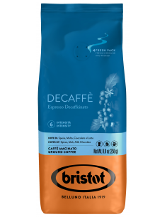 BRISTOT DECAFFE - Kawa mielona bezkofeinowa 250g
