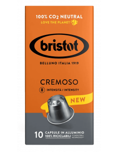Kapsułki do Nespresso BRISTOT CREMOSO 10szt.