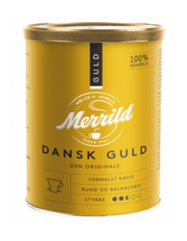 Kawa mielona Merrild Gold 250g Puszka