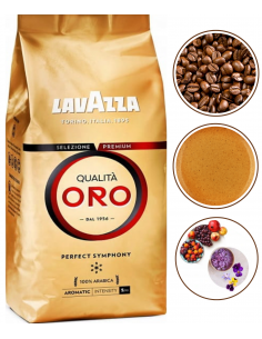 Lavazza Oro - Kawa ziarnista 1kg - Włoska