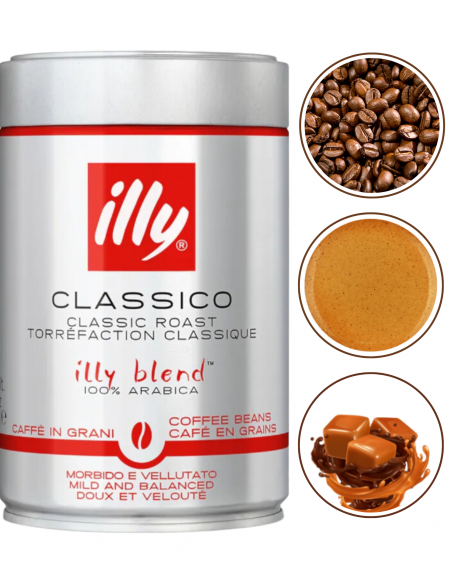 Illy Espresso Classico arabica kawa ziarnista 250g