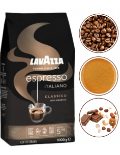 Lavazza Espresso - Kawa ziarnista 1kg - Włoska