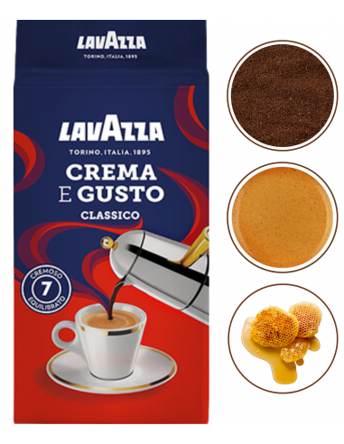 Lavazza Crema E Gusto Kawa mielona 250g