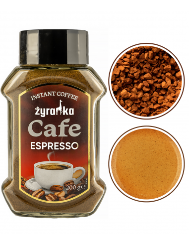 Kawa rozpuszczalna Cafe Espresso Żyrafka 200g