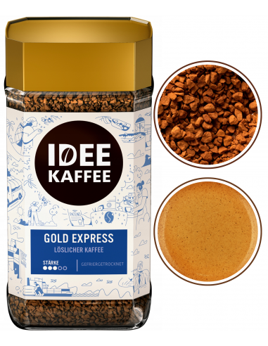 IDEE KAFFEE Gold - Kawa rozpuszczalna 200g