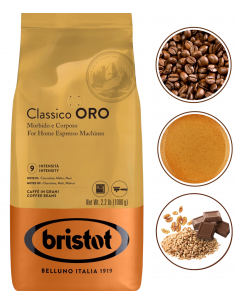 BRISTOT CLASSICO ORO KAWA ZIARNISTA 1000G