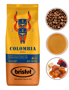 BRISTOT COLOMBIA KAWA ZIARNISTA 225g