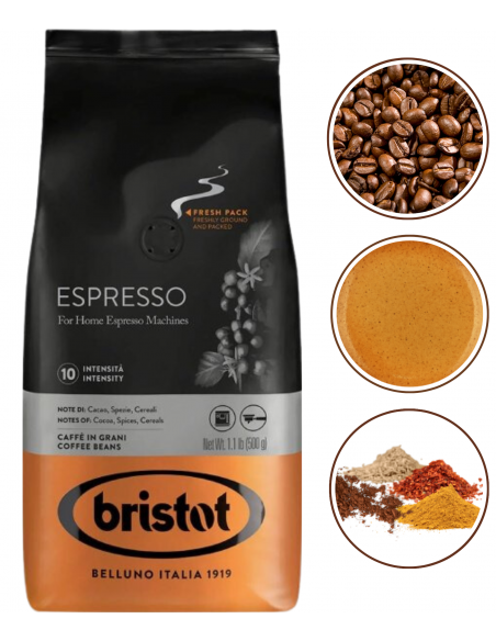 BRISTOT ESPRESSO Kawa ziarnista 500g