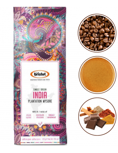 BRISTOT INDIA Kawa ziarnista 225g