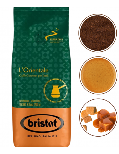 BRISTOT L'ORIENTALE Kawa mielona 200g