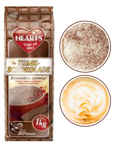 HEARTS Type Drinking Chocolate 1kg rozpuszczalne