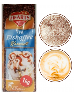 HEARTS  Ice Coffee Caramel 1kg rozpuszczalne