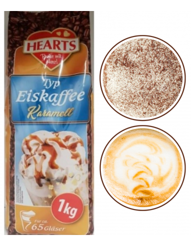 HEARTS  Ice Coffee Caramel 1kg rozpuszczalne