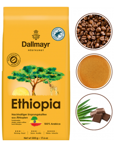 Dallmayr Ethiopia Kawa ziarnista 500g