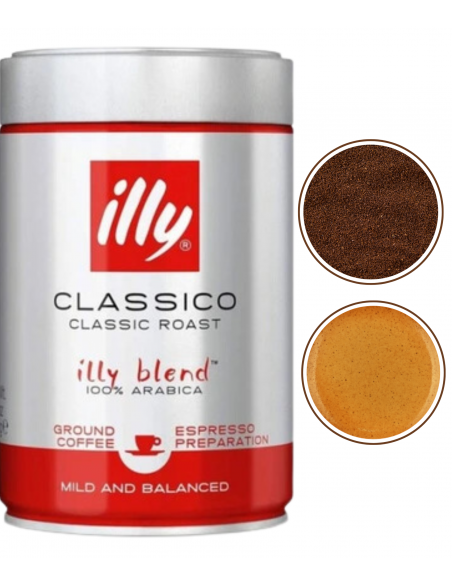 Illy  CLASSICO Kawa mielona 250g