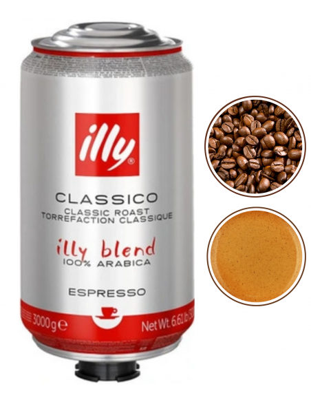 Illy  CLASSICO Kawa ziarnista 3kg