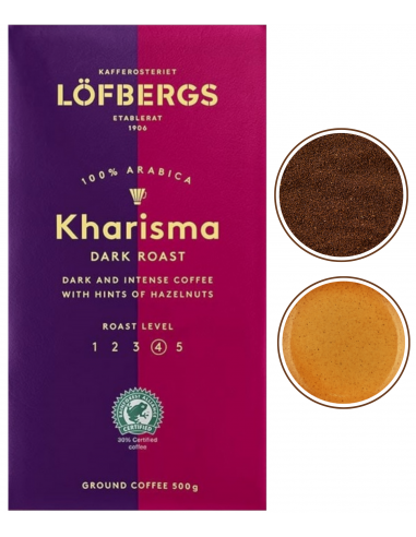 LOFBERGS Kharisma Dark Kawa mielona 500g