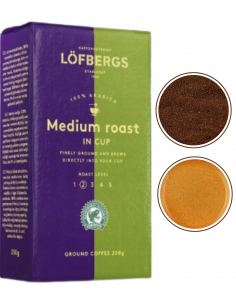 LOFBERGS Medium Roast in Cup - kawa mielona 250g