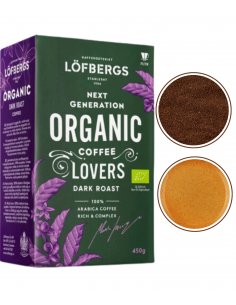 LÖFBERGS Organic Dark Kawa mielona 450gr