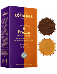 LOFBERGS Prezzo Medium Roast Kawa mielona 500g