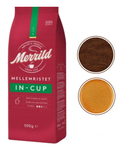 Merrild in Cup Kawa mielona 500g (Lavazza )