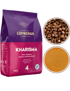 Kawa ziarnista LOFBERGS Kharisma 1kg Arabica 100%