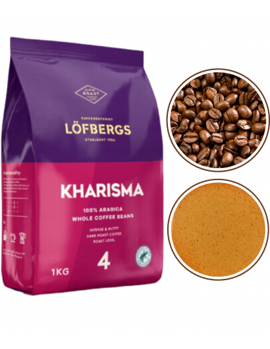Kawa ziarnista LOFBERGS Kharisma 1kg Arabica 100%