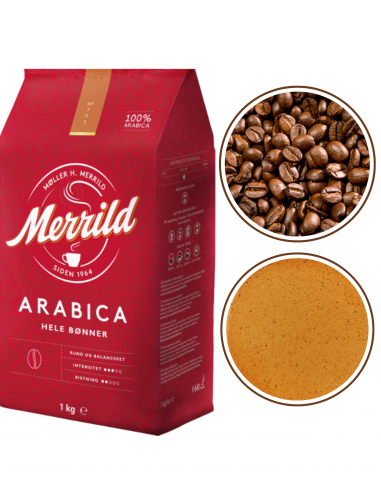 Lavazza Merrild Arabica Kawa ziarnista 1kg