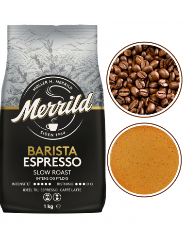 Lavazza Merrild Barista Espresso - Kawa ziarnista 1kg