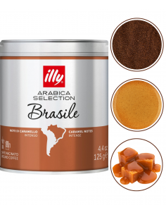 Illy BRASILE ARABICA SELECTION Kawa mielona 125g