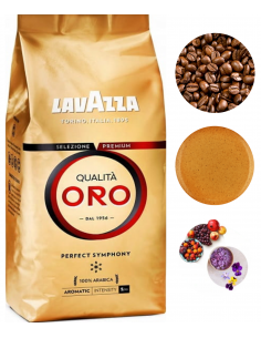 Lavazza Qualita Oro kawa ziarnista arabica średnio palona... 2