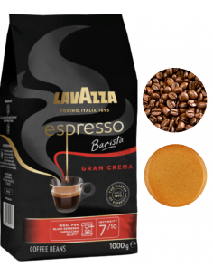 Lavazza Gran Crema espresso kawa ziarnista średnia palona... 2