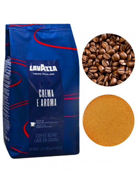 Lavazza Crema E Aroma Espresso kawa ziarnista średnio palona 1kg