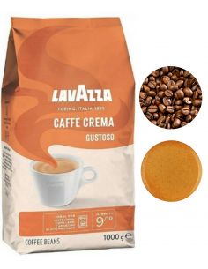 Lavazza Caffe Crema Gustoso kawa ziarnista intensywna 1kg 2