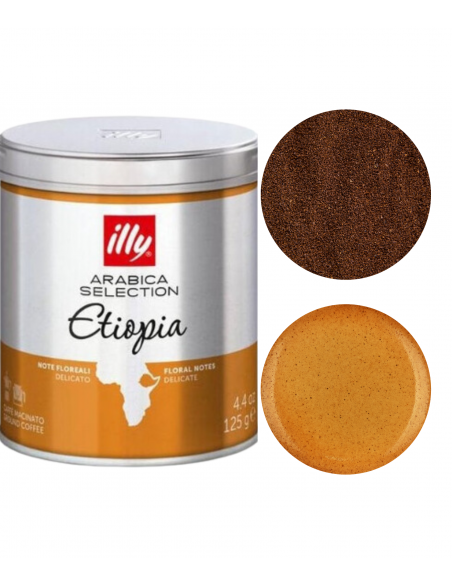 Illy Ethiopia Arabica kawa mielona 125g