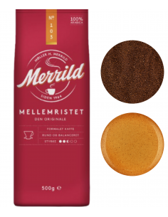 Merrild Mellemristet 103 kawa mielona 500g 2