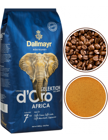 Dallmayr Crema d'Oro Selektion Africa Kawa ziarnista 1kg