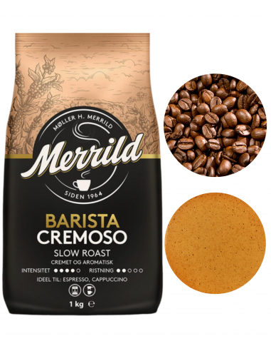 Lavazza Merrild Barista Cremoso Kawa ziarnista 1kg