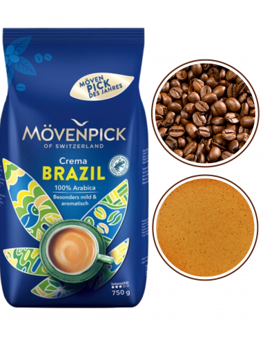 Movenpick Crema Brazil Kawa Ziarnista 750g