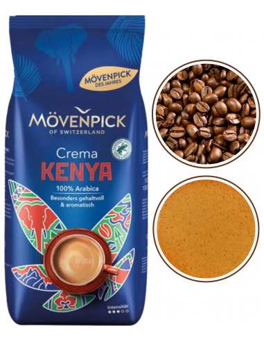 Movenpick Crema Kenya Kawa Ziarnista 1000g