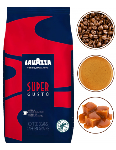 Lavazza Super Gusto Kawa ziarnista 1000 G