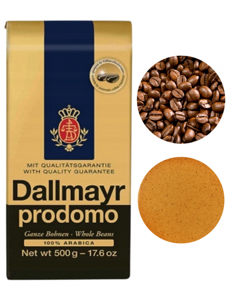 Dallmayr Prodomo kawa ziarnista arabica średnio palona 500g
