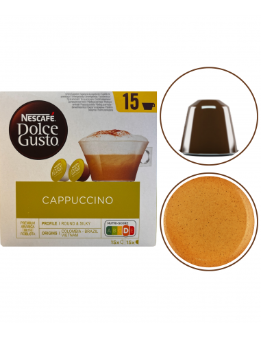 Nescafe Dolce Gusto Cappuccino Kawa Kapsułkli 30 sztuk