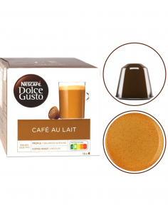 Nescafe Dolce Gusto Cafe Au Lait Kawa Kapsułki 16 sztuk