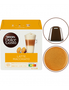 Nescafe Dolce Gusto Latte Macchiato Kawa Kapsułki 16 sztuk