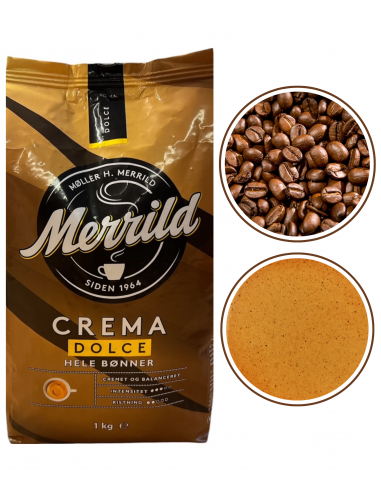 Merrild Crema Dolce Kawa Ziarnista 1kg