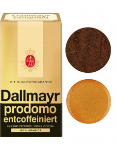 Dallmayr Prodomo Entcoffeiniert kawa mielona bezkofeinowa... 2